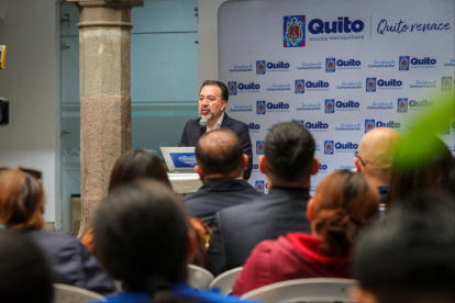 El alcalde de Quito Pabel Muñoz enfrenta un proceso de revocatoria en su contra.