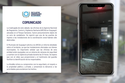 El Municipio emitió un comunicado en sus redes.