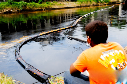 Diario EXPRESO realizó un recorrido por el río Esmeraldas, afectado por derrame de crudo.