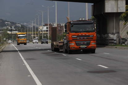 Por esta arteria circulan más de 80.000 vehículos diariamente.