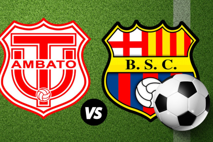Barcelona SC visita a Técnico Universitario en la LigaPro 2025.
