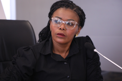 La asambleísta Paola Cabezas preside la Comisión de Garantías Constitucionales.