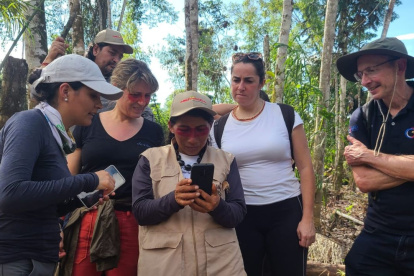 ONG. Fundación Ecociencia trabaja por conservar especies en la Amazonía ecuatoriana.