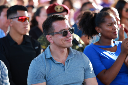 El presidente de la República, Daniel Noboa, anunció el decreto para fortalecer la dolarización este 18 de marzo de 2025.