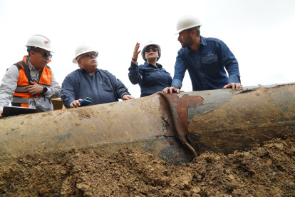 La rotura del SOTE ocurrió el pasado 14 de marzo de 2025.