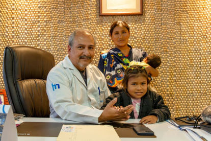 Ayuda. La pequeña Samia necesita volver ha ser intervenida por su salud.