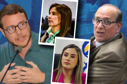 Los chats de Augusto Verduga evidencian roces internos entre los miembros de la Liga Azul.