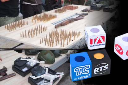 Los delincuentes habrían utilizado los elementos para hacerse pasar por periodistas