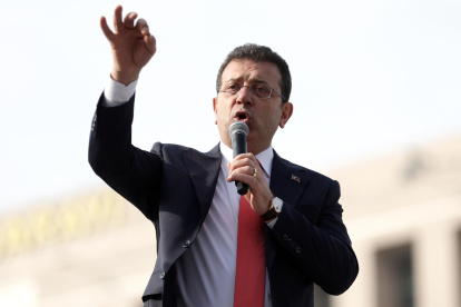 El alcalde de Estambul, Ekrem Imamoglu.