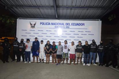 Las detenciones se dieron luego de siete meses de investigaciones.