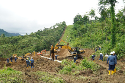 La rotura del oleoducto ha afectado a comunidades en Esmeraldas.