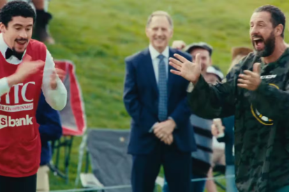 Bad Bunny y Adam Sandler.