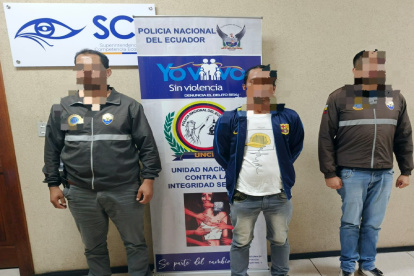 Un hombre extranjero fue detenido por el presunto delito de pornografía infantil en Molleturo