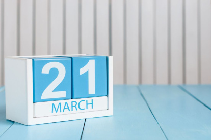 El 21 de marzo se conmemoran varios eventos alrededor del mundo.