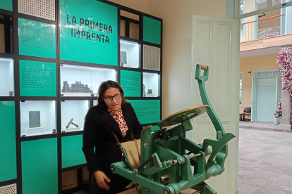 Un museo en una casa patrimonial de Ambato resguarda la historia de la primera imprenta que llegó al país.