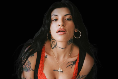 Cazzu, cantante argentina.