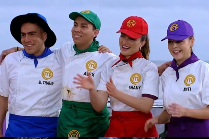 Natalia Regge, El Champ, Álex Vizuete y Shany Nadan se enfrentaron en la semifinal de MasterChef Celebrity Ecuador 2.