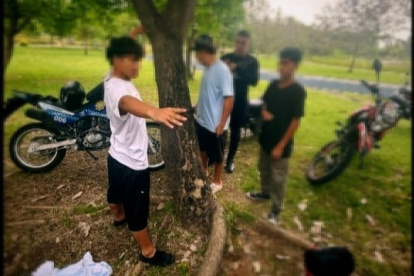 Tres sujetos portaban un arma de fuego y droga en el interior del parque Samanes.