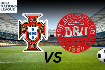 Portugal y Dinamarca pelean por clasificar a la semifinal de la Nations League.