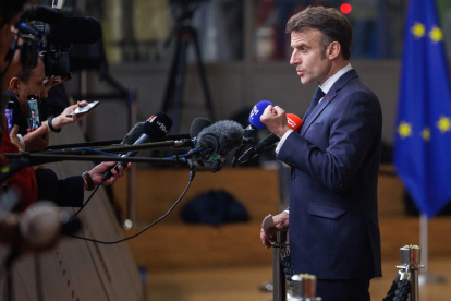 El presidente de Francia, Emmanuel Macron.