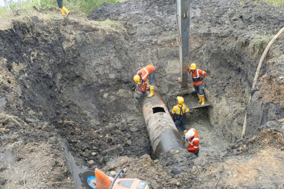 Este 23 de marzo, Emapad informó en un comunicado que este domingo 23 de marzo tampoco iba a ser posible distribuir agua en el cantón.