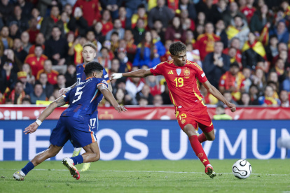 España y Países Bajos se enfrentaron por los cuartos de final de la Nations League.