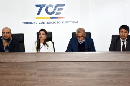 El Pleno del Tribunal Contencioso Electoral (TCE) debe decidir si ratifica o deja sin efecto la sanción de quitarle los derechos políticos a Verónica Abad.
