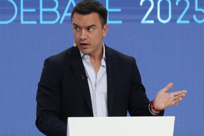 Daniel Noboa aseguró que Luisa González tiene glosas, tras su paso como funcionaria pública.