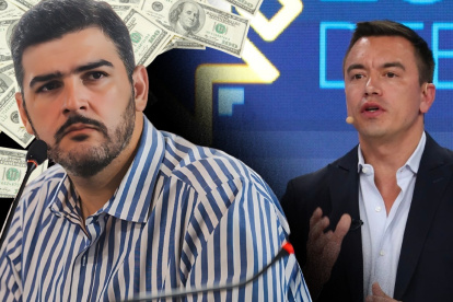 Daniel Noboa lo llamó financista a Aquiles Álvarez en el debate