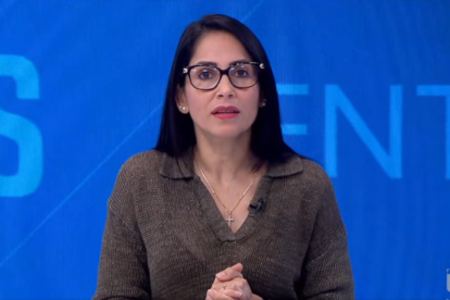 La candidata presidencial, Luisa González, confirmó que se reunió con Augusto Verduga, procesado por el caso Ligados.