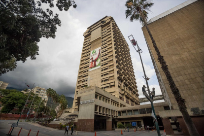 Fotografía de archivo de la sede principal del Ministerio del Poder Popular para la Energía Eléctrica de Venezuela.