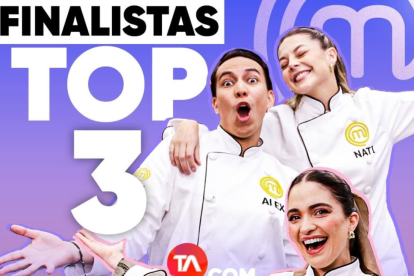 Top 3 de Masterchef Celebrity Ecuador 2