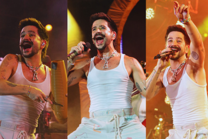 Camilo Echeverry durante su presentación en el Voltaire Paladines Polo