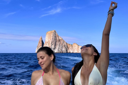 Elbita González y María Teresa Guerrero.