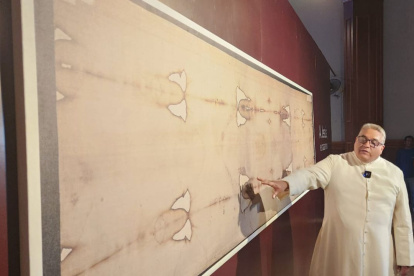 Exposición. La Catedral de Guayaquil abrió su exhibición temporal "El hombre de la sábana santa", que une fe, arte y ciencia.