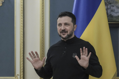 El presidente ucraniano, Volodímir Zelenski, calificó de “pasos correctos” los acuerdos alcanzados en Arabia Saudí.