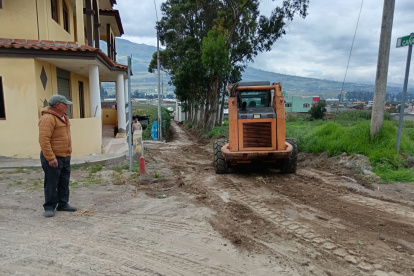 Las calles no están en el mejor estado para ser circuladas.