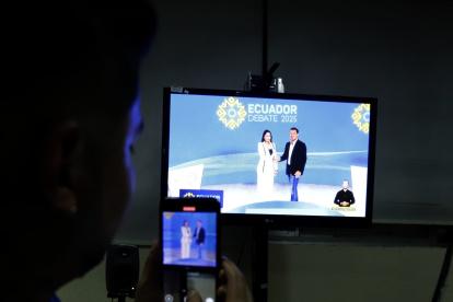 El Debate Presidencial 2025 fue un espacio de confrontación entre Noboa y González.