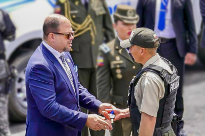 John Reimberg, ministro del Interior.