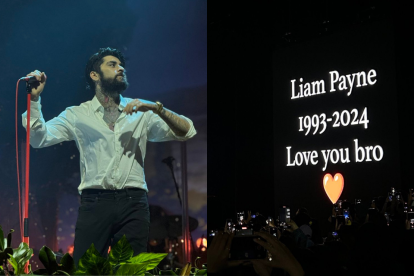 Zayn homenajea a Liam Payne en su concierto en México