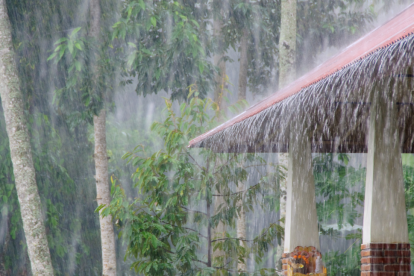 Referencial. Lluvias en Guayaquil.