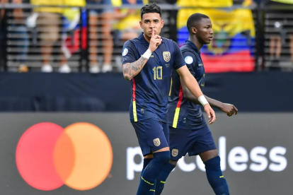 Kendry Páez no tuvo minutos con la selección ecuatoriana en las eliminatorias ante Venezuela y Chile