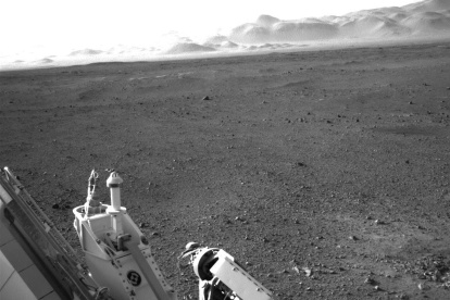 Fotografía de archivo facilitada por JPL-NASA del rover Curiosity que se posó en Marte el 6 de agosto de 2012.EFE/NASA
