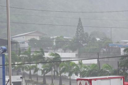 intensas lluvias se han reportado este jueves 27 de marzo.