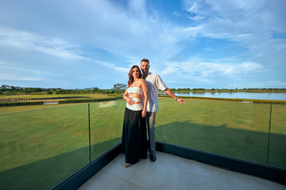 Krysthel Chuchuca y Víctor López.