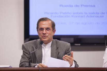 El asambleísta electo por la Revolución Ciudadana, Ricardo Patiño.