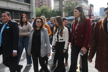 Recurso. Los asambleístas oficialistas de ADN han presentado cuatro denuncias en la Fiscalía General en contra del correísmo.