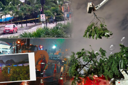 Hubo varias afectaciones tras el aguacero del 27 de marzo