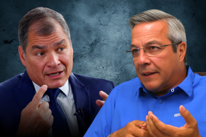 Rafael Correa y Jimmy Jairala se enfrentaron en la red social X.