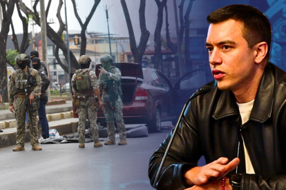 El presidente de Ecuador, Daniel Noboa, se refirió a la empresa Blackwater y su apoyo a las Fuerzas Armadas locales.